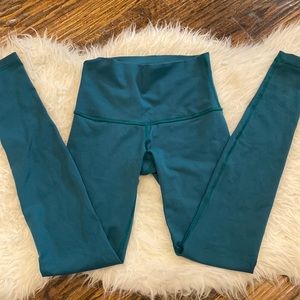 Lululemon Turquoise Align Leggings Full-Length size 6